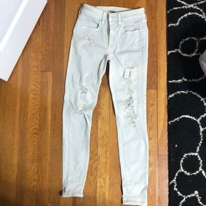 Grey American Eagle jeggings